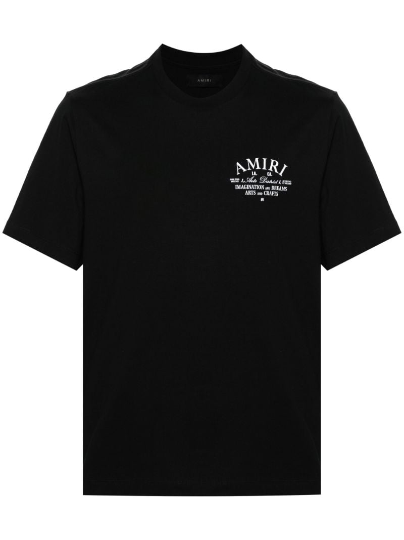 Black Logo-print T-shirt