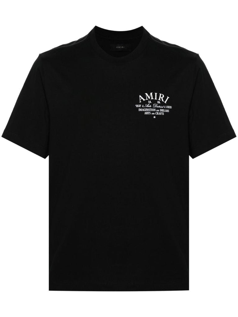 Black Logo-print T-shirt