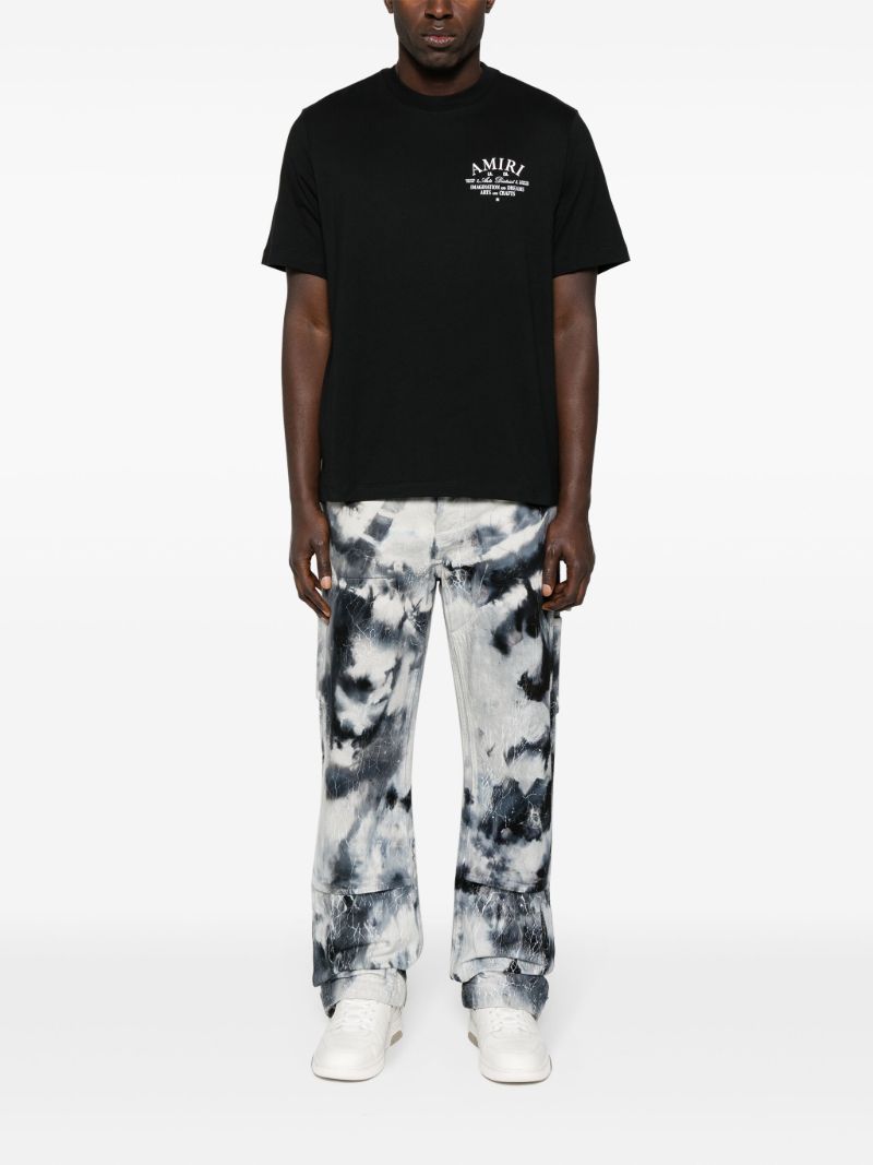 Black Logo-print T-shirt