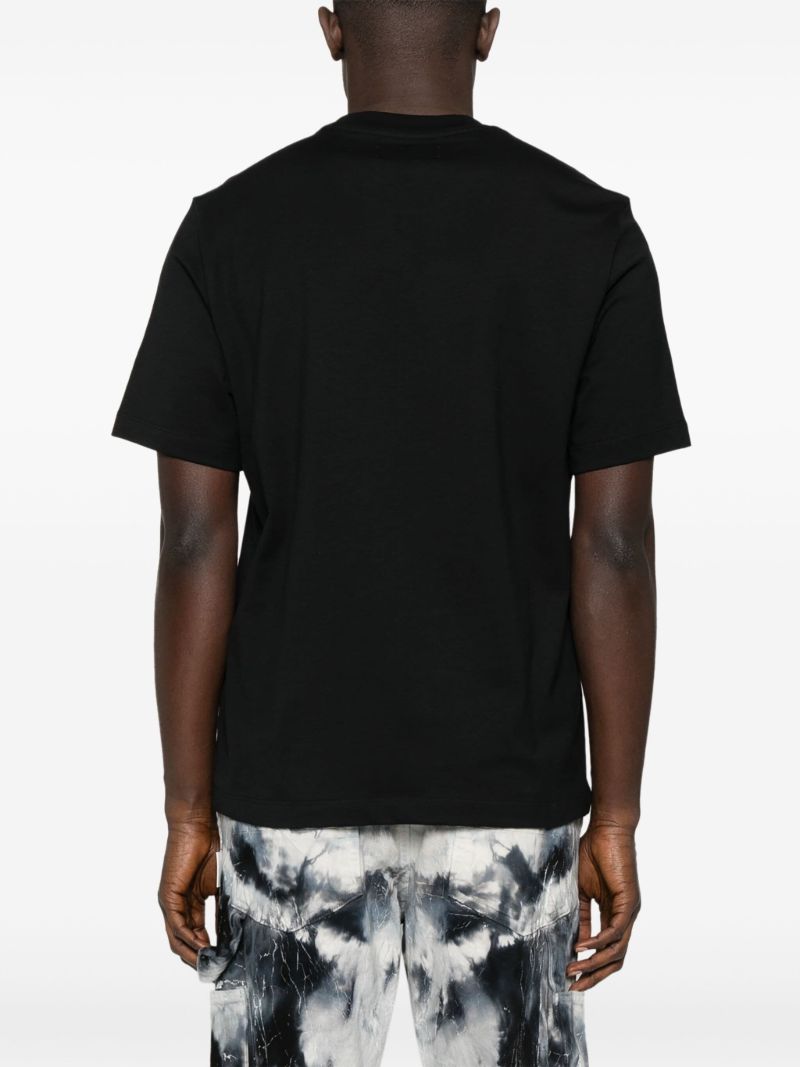 Black Logo-print T-shirt