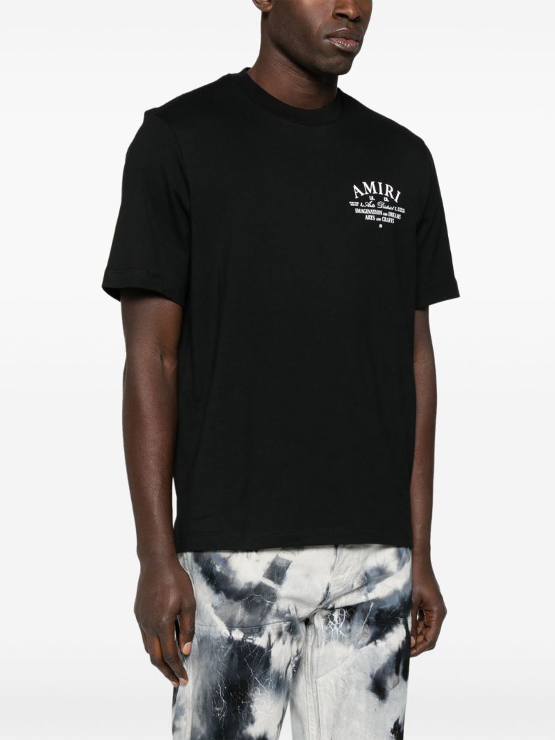 Black Logo-print T-shirt