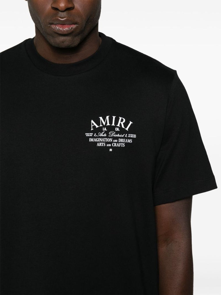 Black Logo-print T-shirt