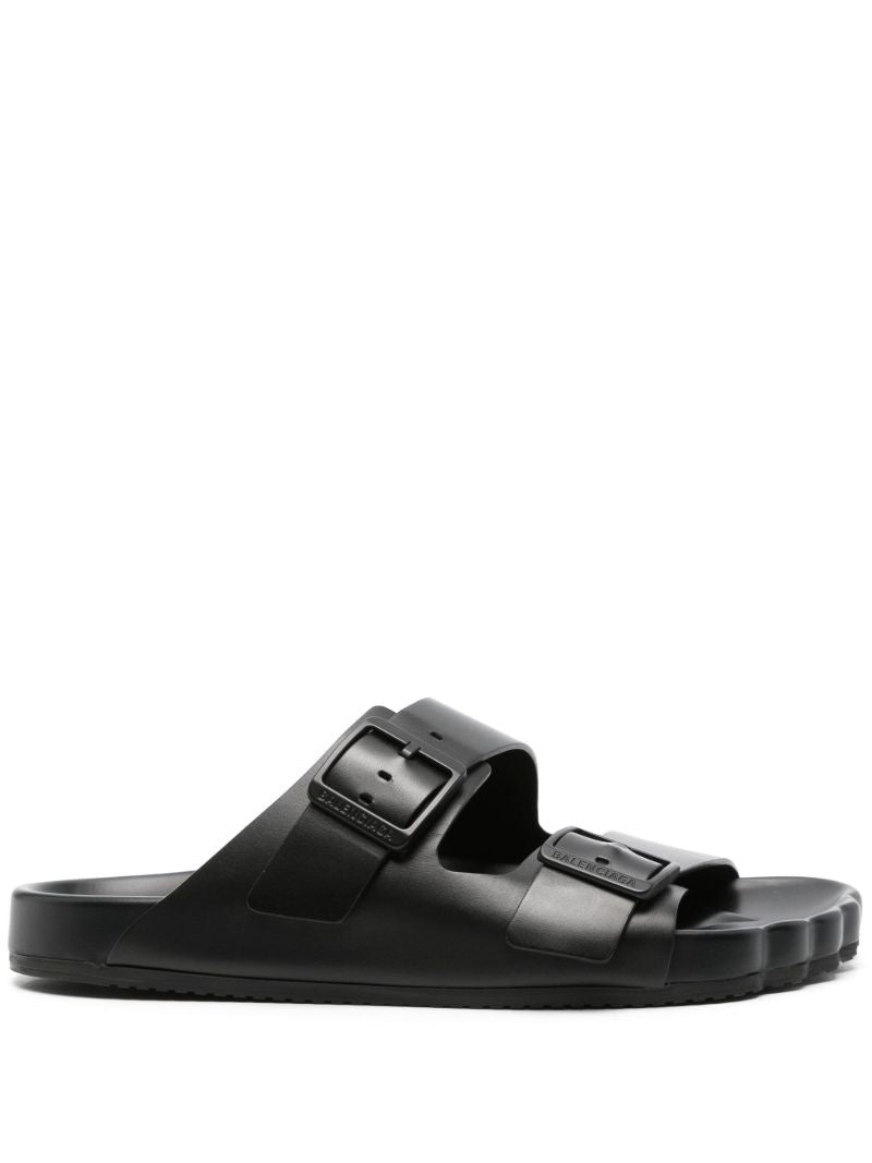 Black Sunday Leather Sandals