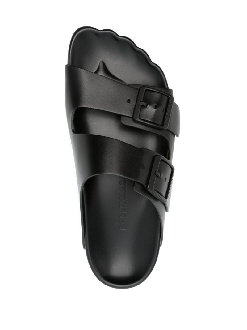 Black Sunday Leather Sandals