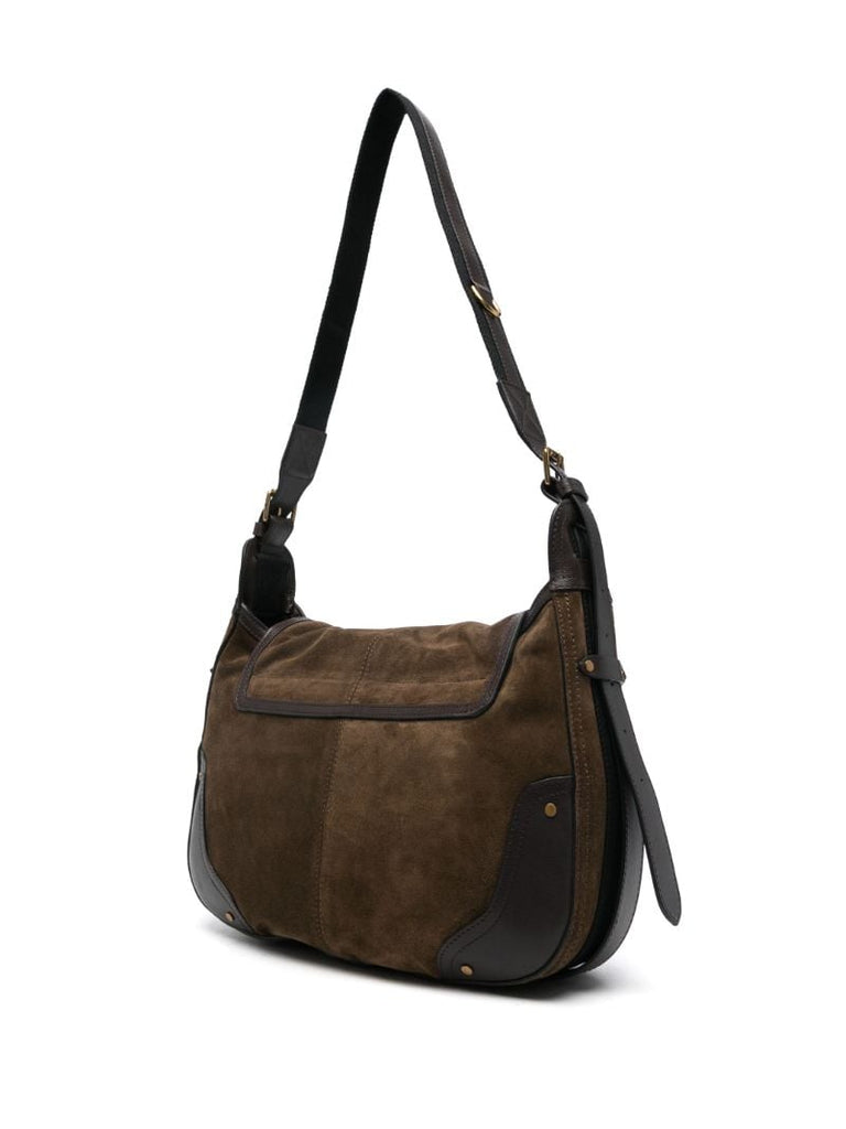Brown Sierra Shoulder Bag