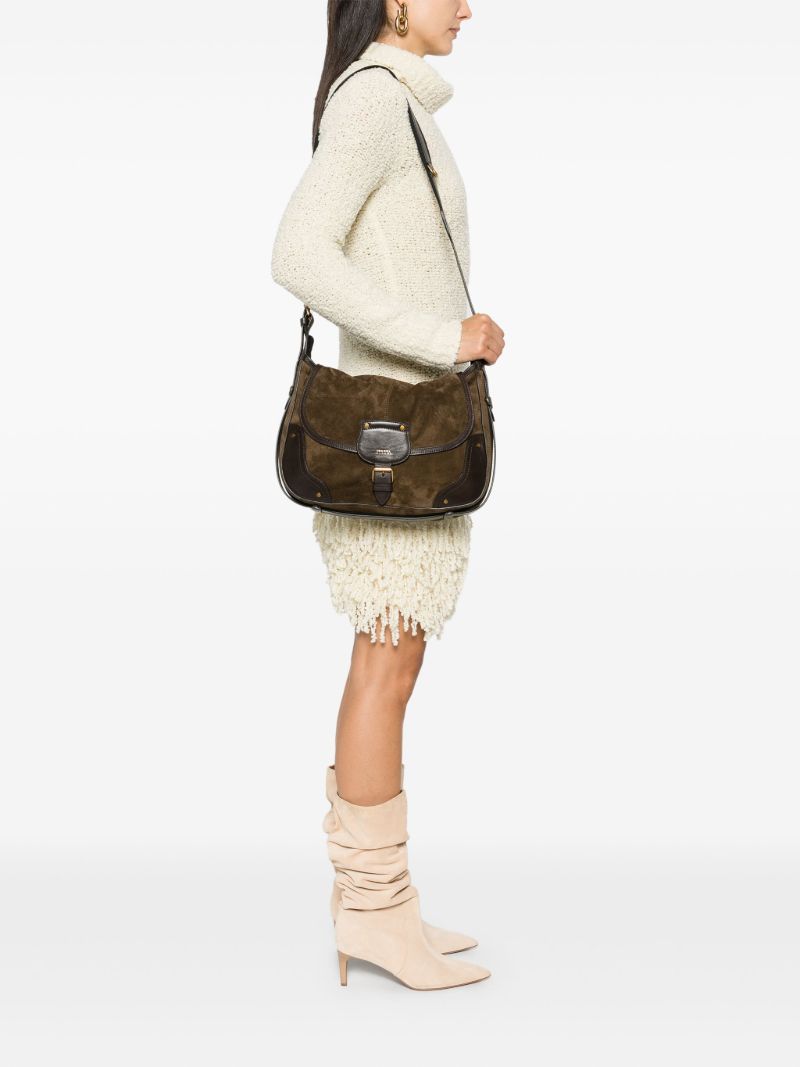Brown Sierra Shoulder Bag