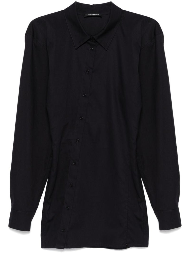 Asymmetric Shirt Dress