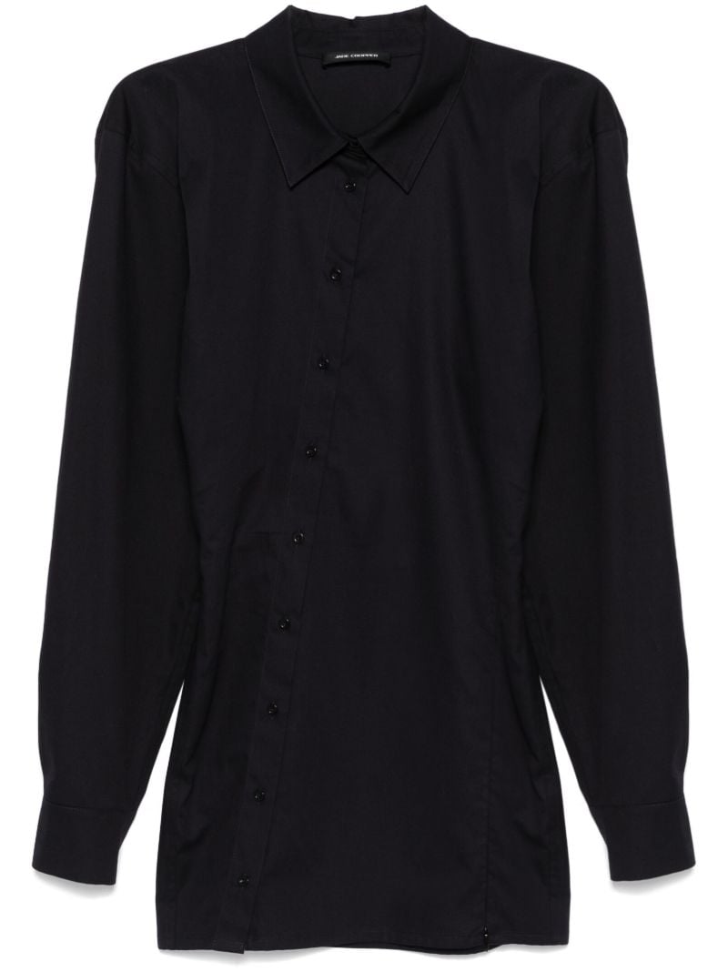 Asymmetric Shirt Dress