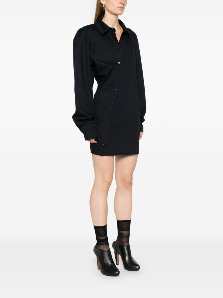 Asymmetric Shirt Dress