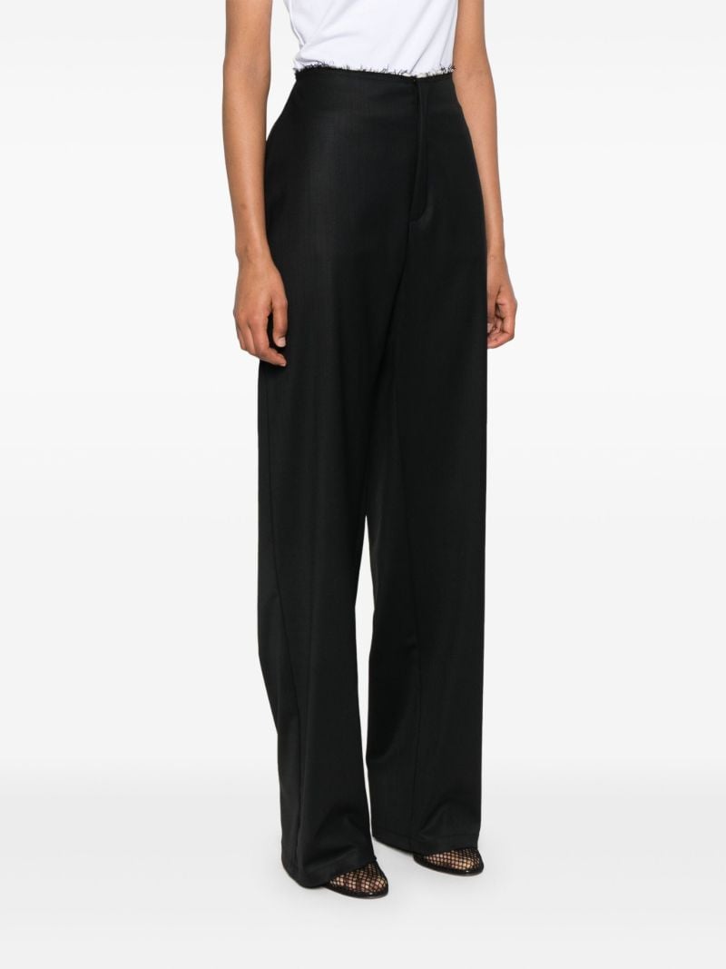 Raw-edge Tailored Trousers