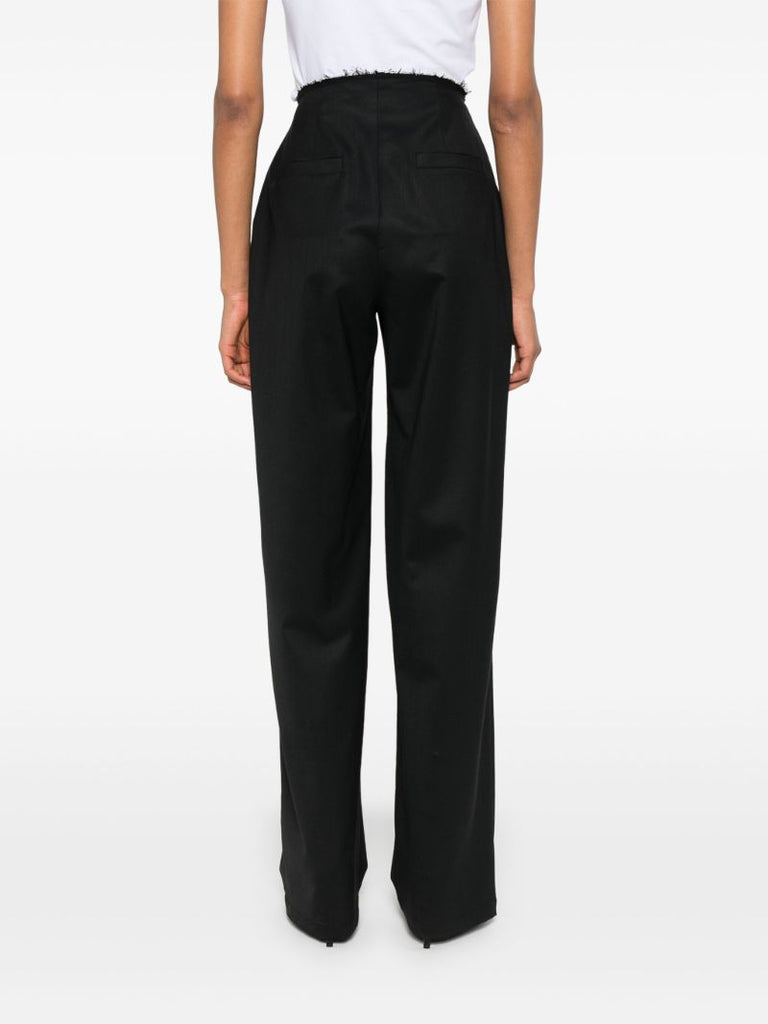 Raw-edge Tailored Trousers