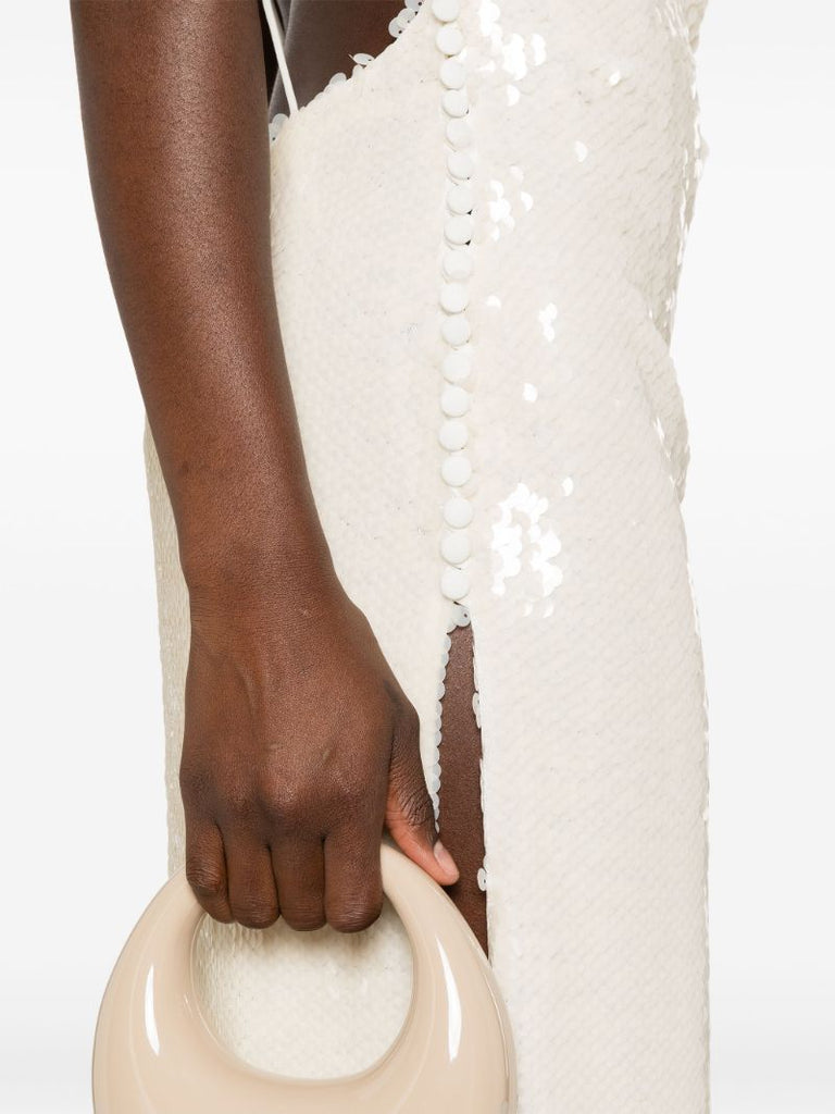 White Sequinned Gown