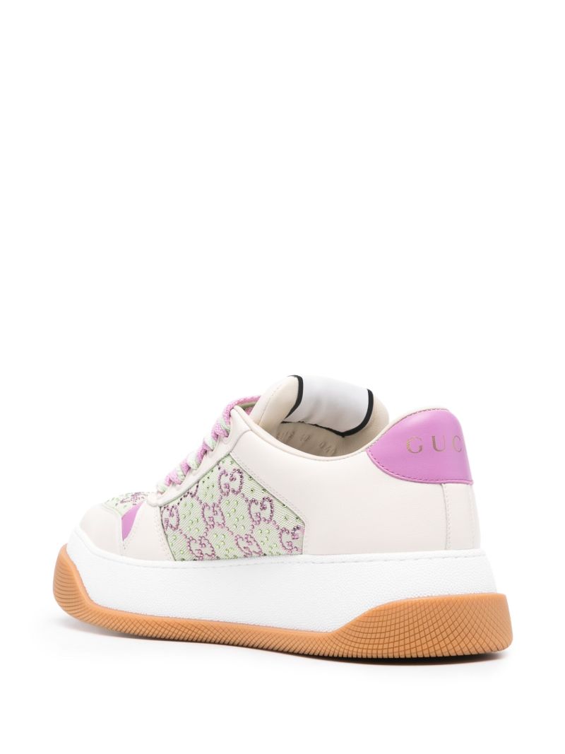 Neutral Screener Crystal-embellished Sneakers