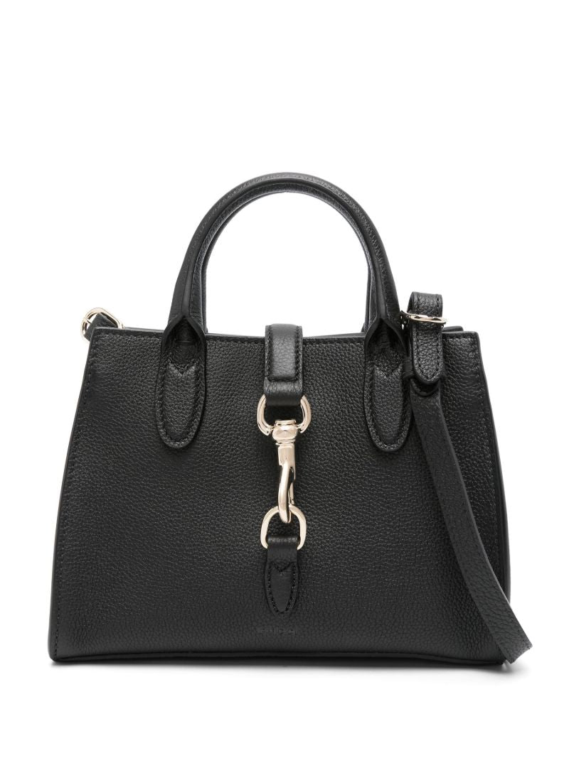 Black Horsebit Tote Bag