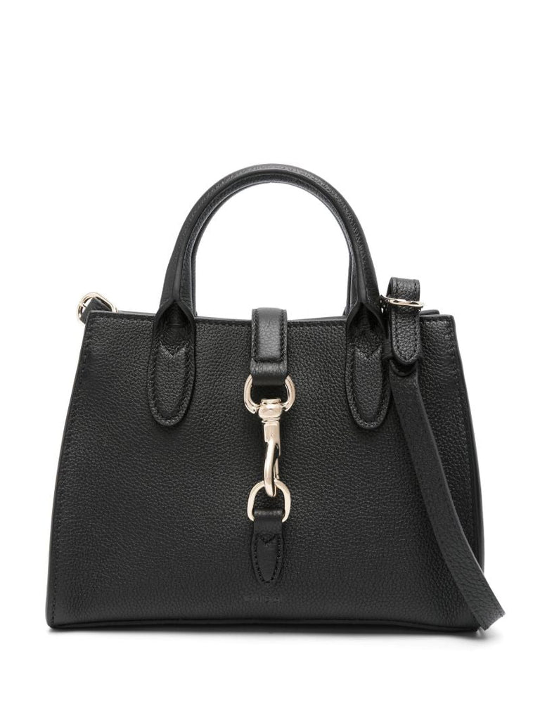 Black Horsebit Tote Bag