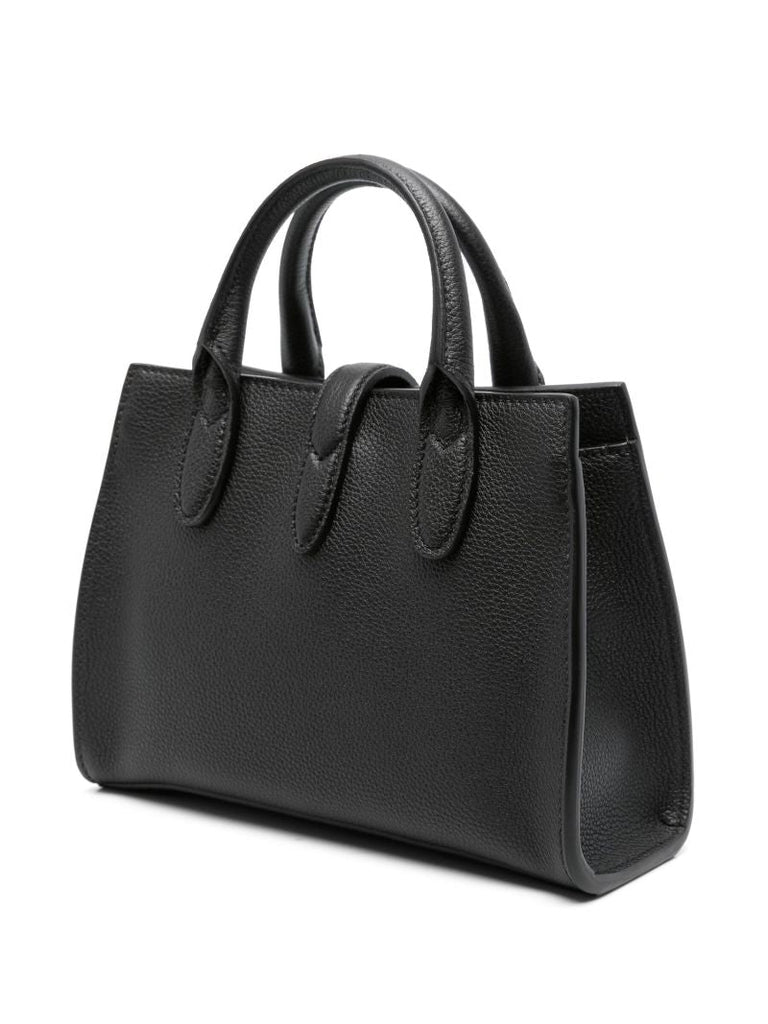 Black Horsebit Tote Bag