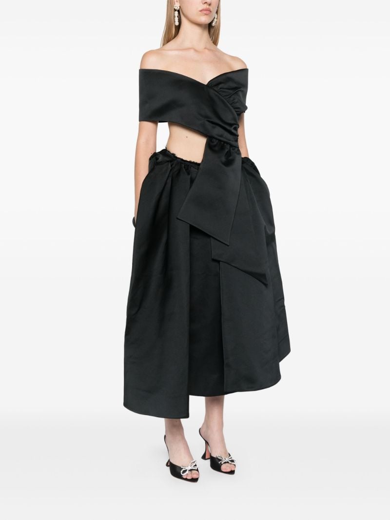 Black Off Shoulder Top