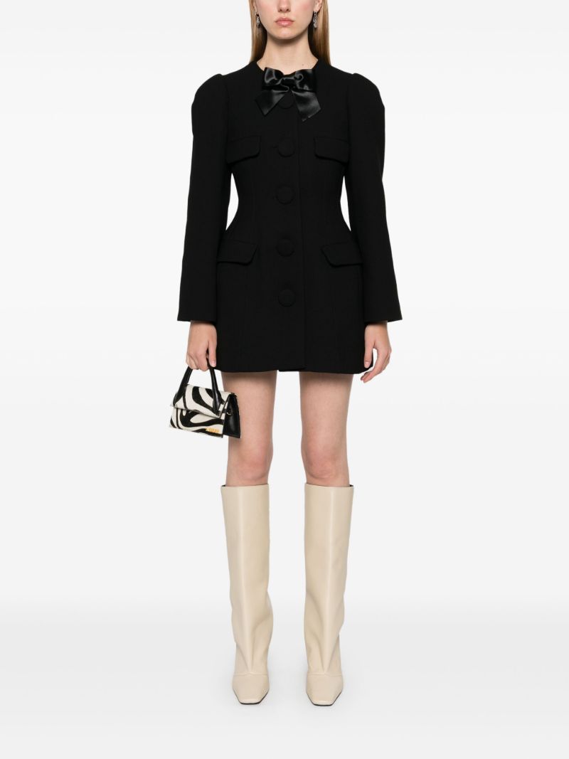 Bow-embellished Jacket
