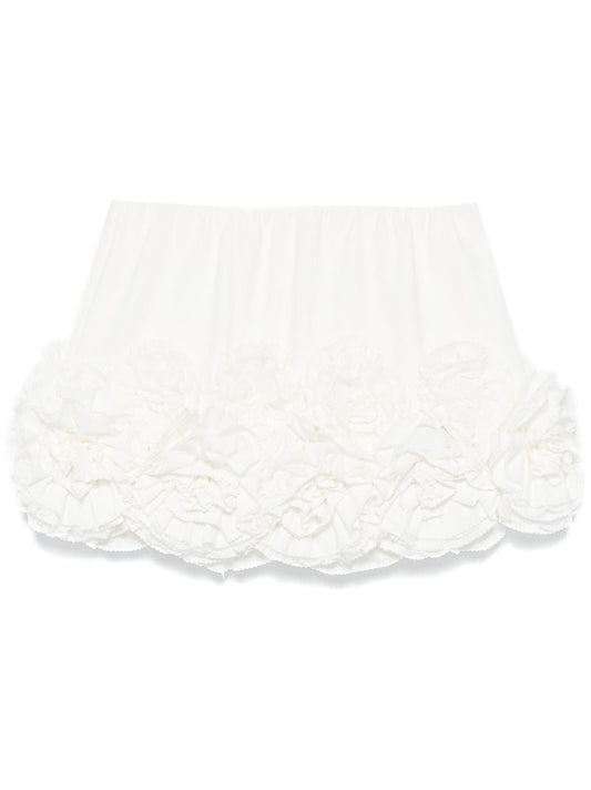 Rose AppliquÃ_x0083_Â© Mini Skirt