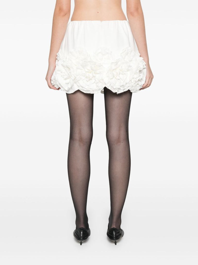 Rose AppliquÃ_x0083_Â© Mini Skirt