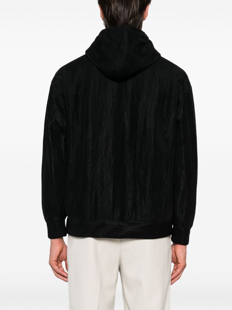 Elastic Sheer Hoodie