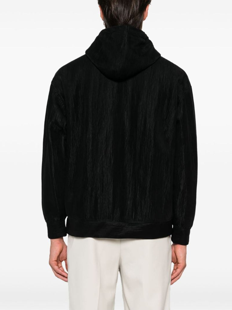 Elastic Sheer Hoodie