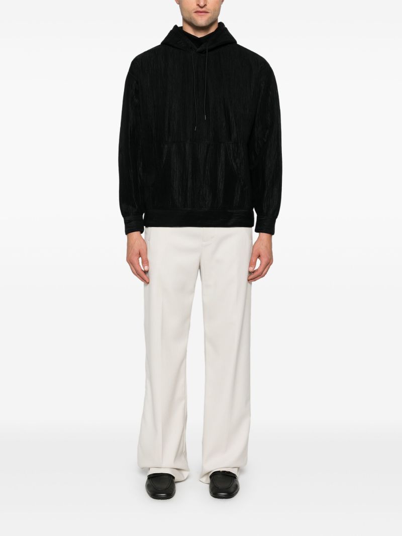 Elastic Sheer Hoodie