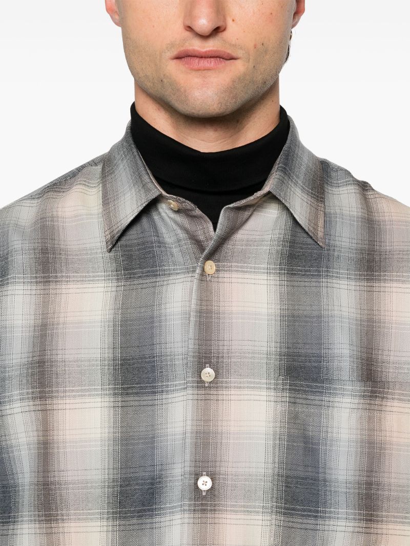 Checked Wool Shirt