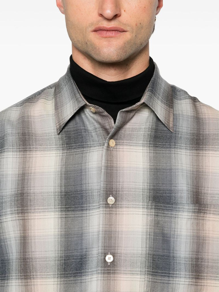 Checked Wool Shirt