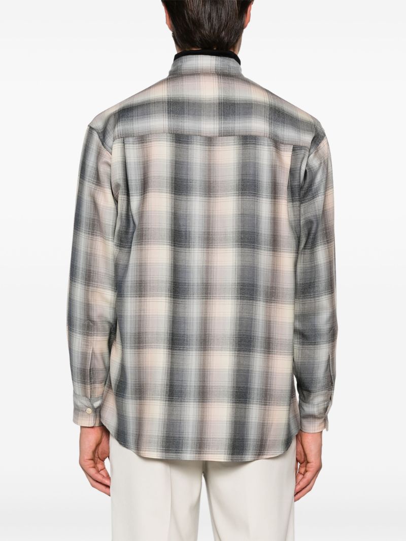 Checked Wool Shirt