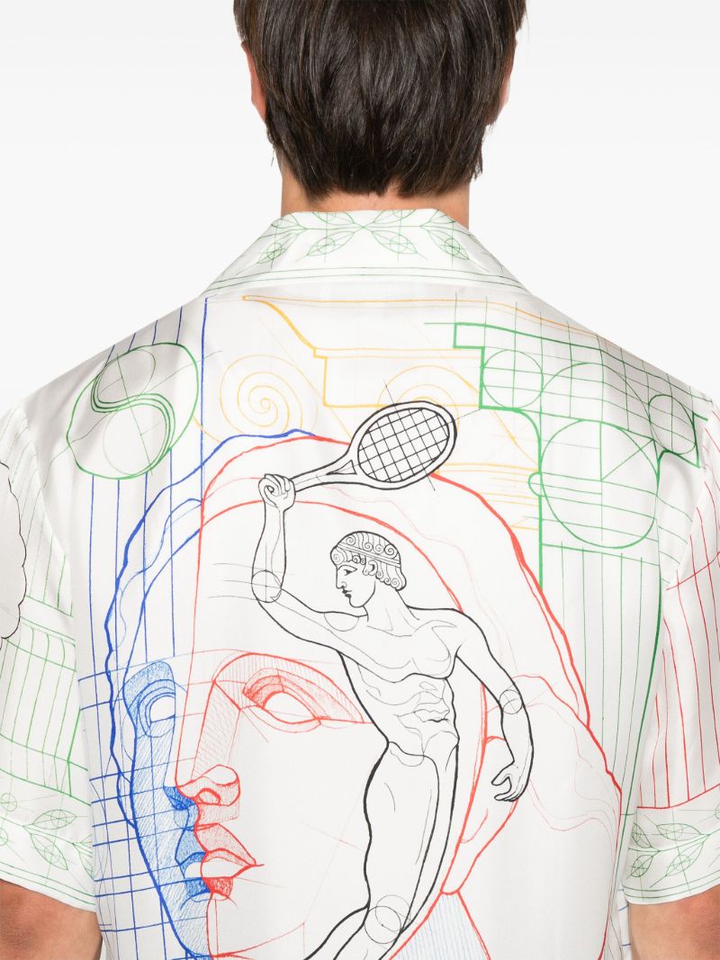 Tennis Play in Progress Shirt