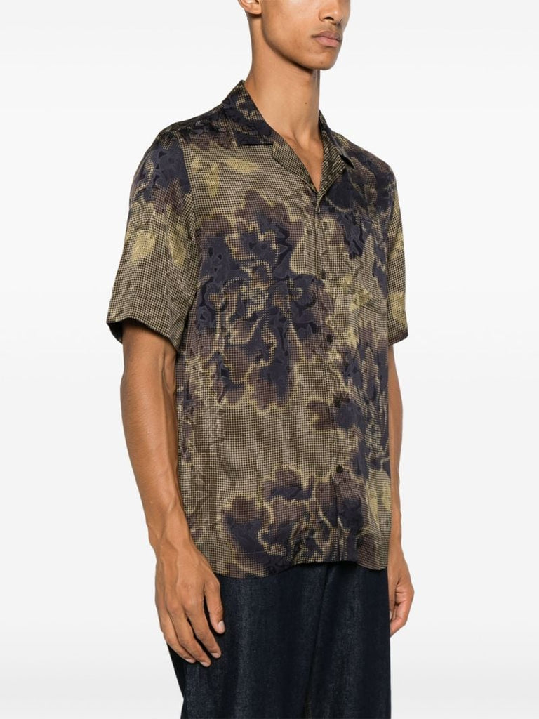 Floral-jacquard Shirt