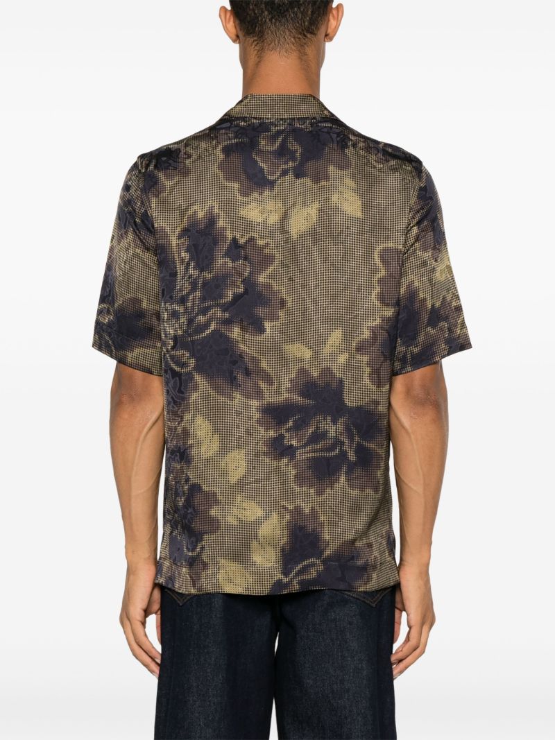 Floral-jacquard Shirt