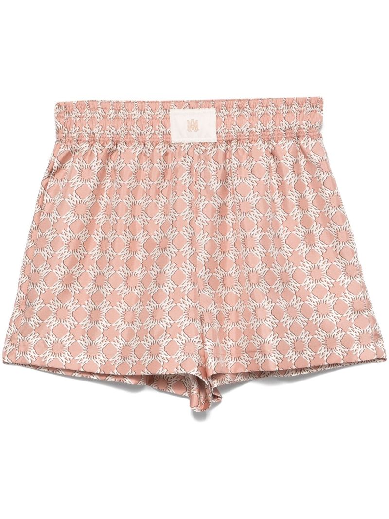 Abstract Pattern Mini Shorts