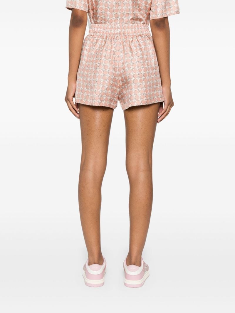 Abstract Pattern Mini Shorts