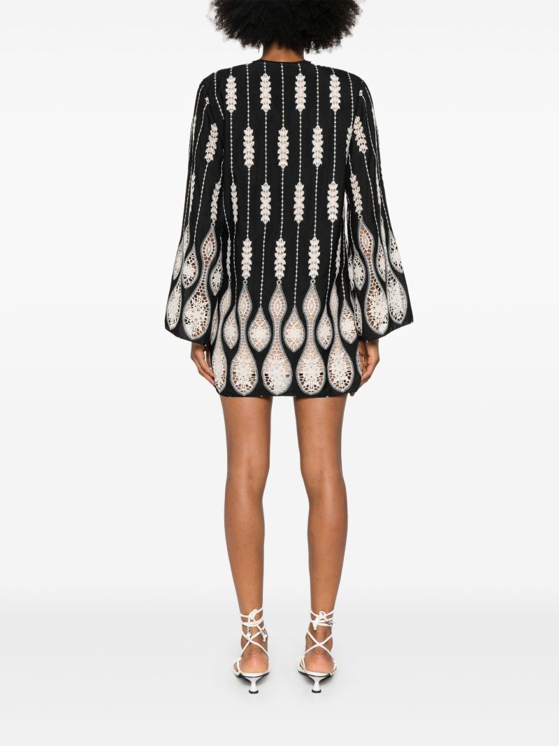 Vision Seeking Mini Dress