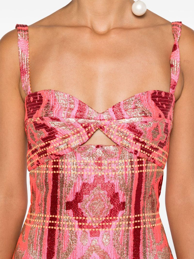 Powerful Stitches Maxi Dress