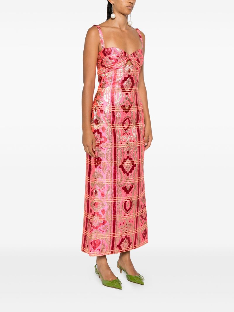 Powerful Stitches Maxi Dress