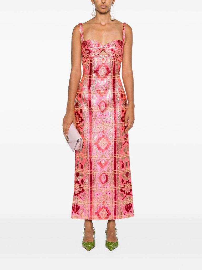 Powerful Stitches Maxi Dress