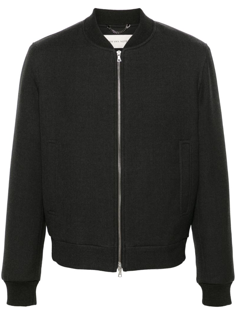 Wool Bomber Jacket