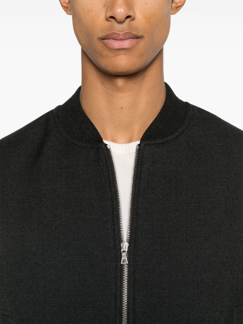 Wool Bomber Jacket