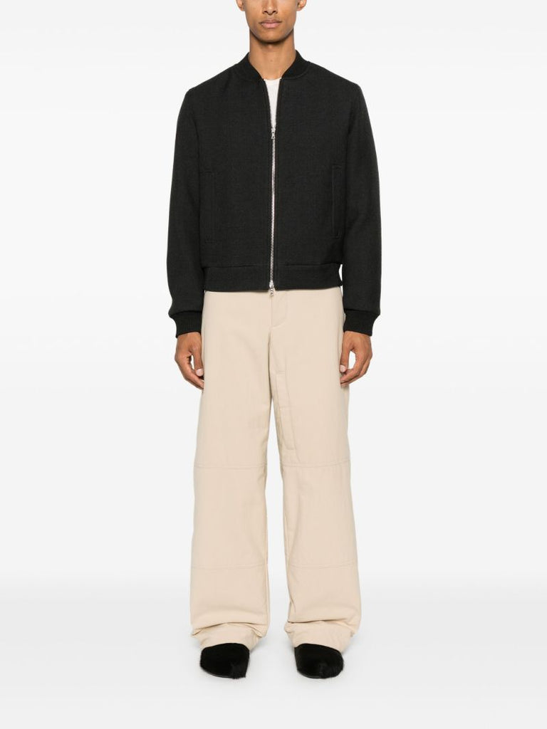 Wool Bomber Jacket