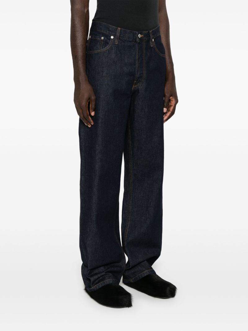 Straight-leg Jeans