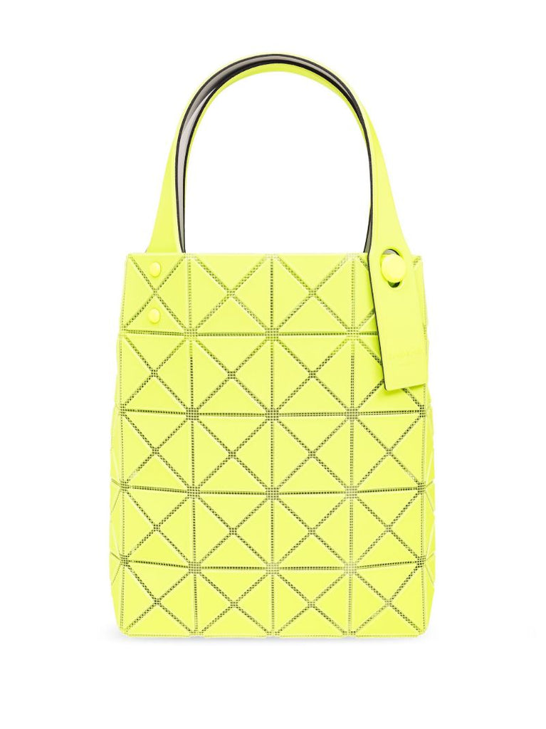 Yellow Prism Panelled Tote Bag