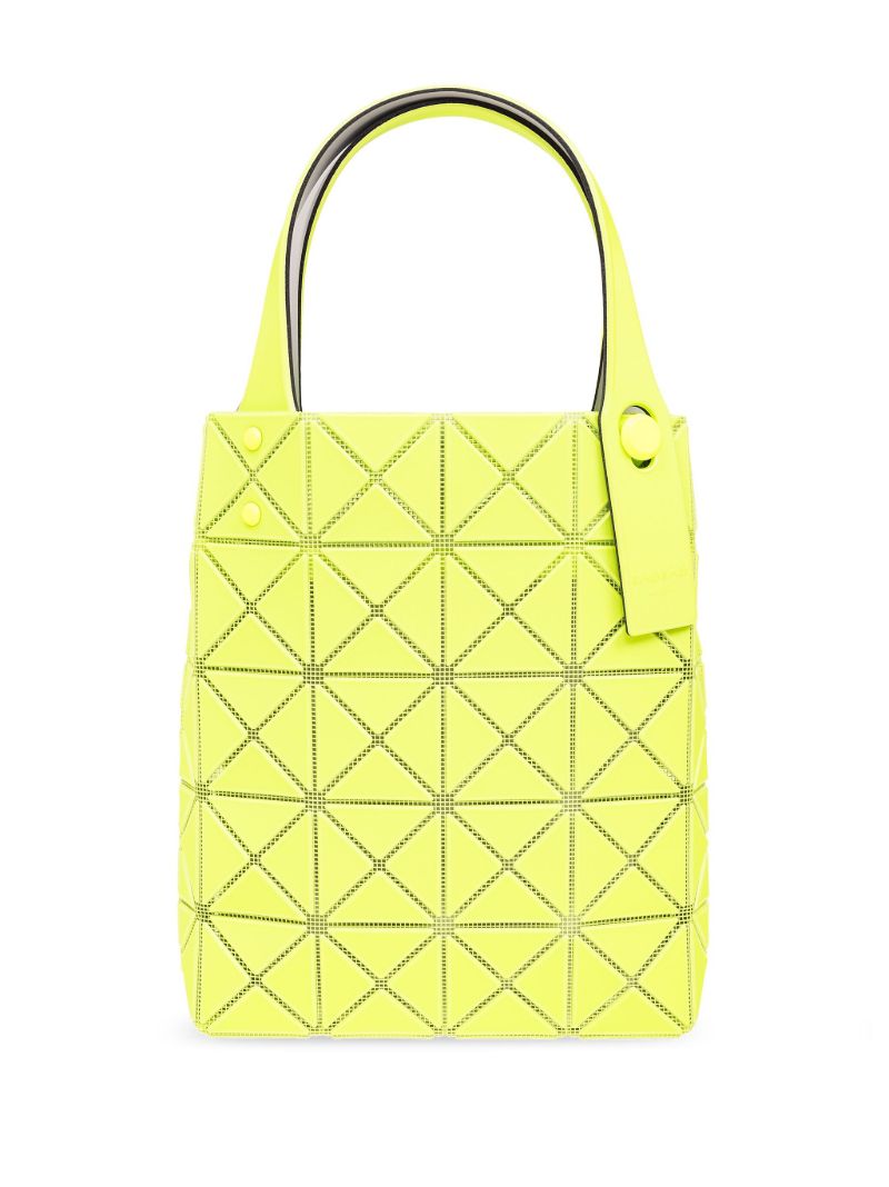 Yellow Prism Panelled Tote Bag