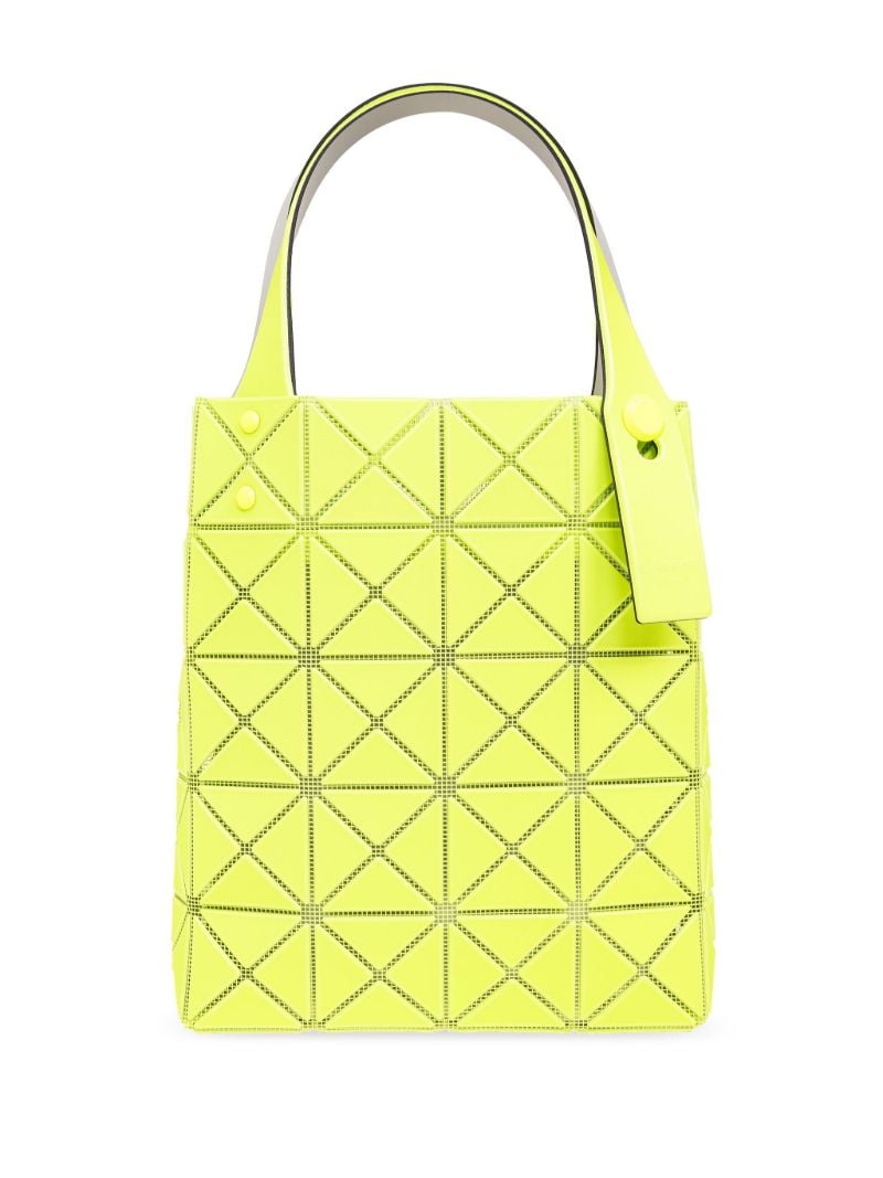 Yellow Prism Panelled Tote Bag