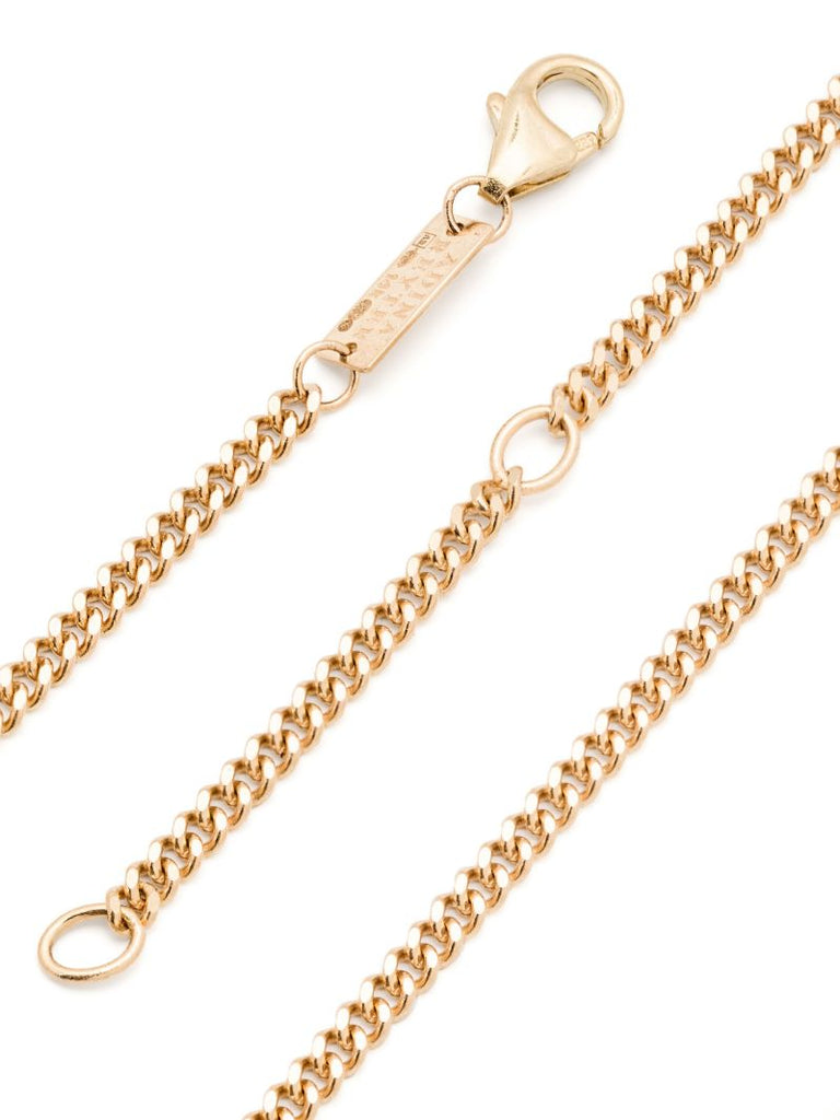 14k Yellow Gold Diamond Necklace