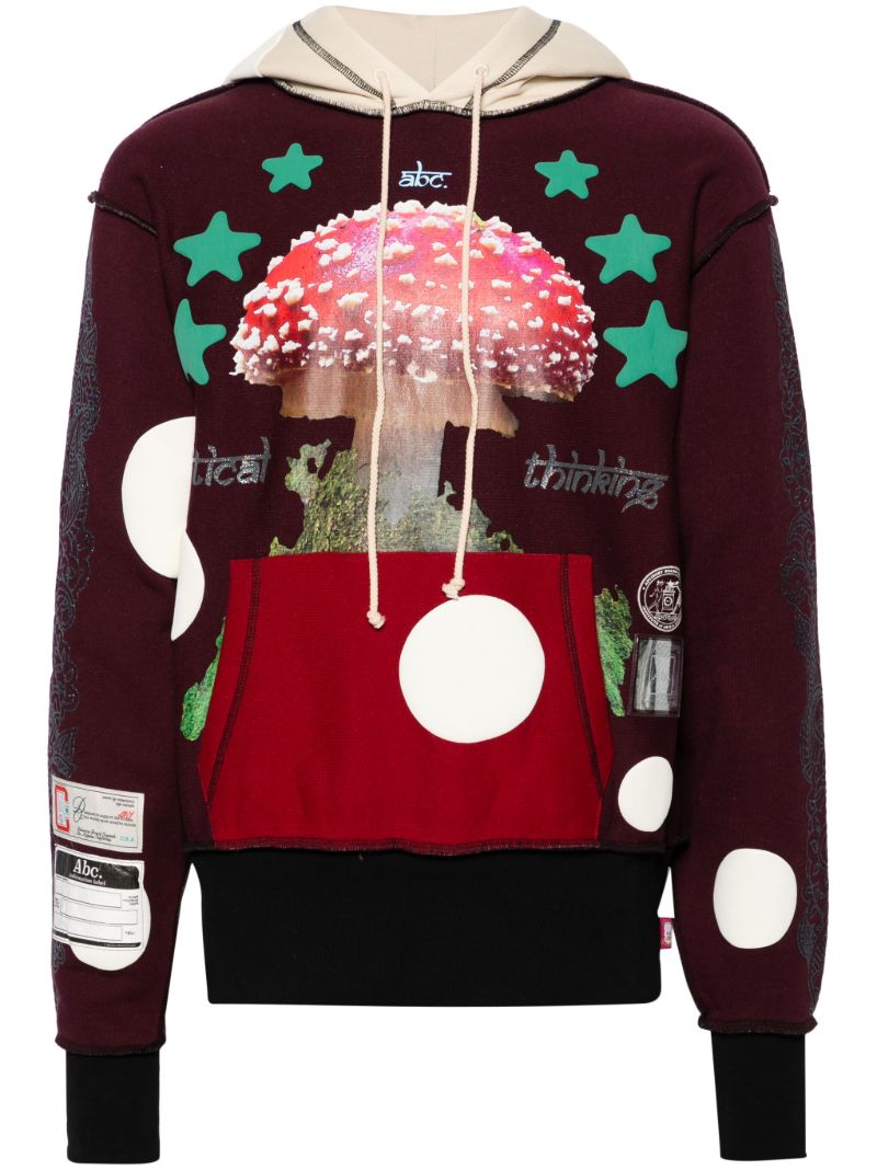 Red Planet Saving Information Fungi Hoodie