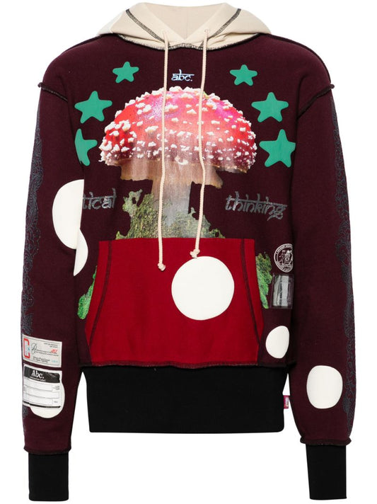Red Planet Saving Information Fungi Hoodie