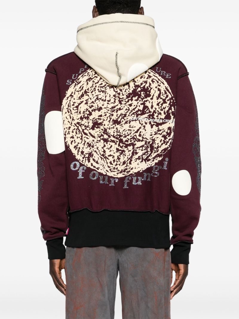 Red Planet Saving Information Fungi Hoodie